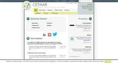 Desktop Screenshot of cetmar.org