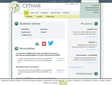 Tablet Screenshot of cetmar.org